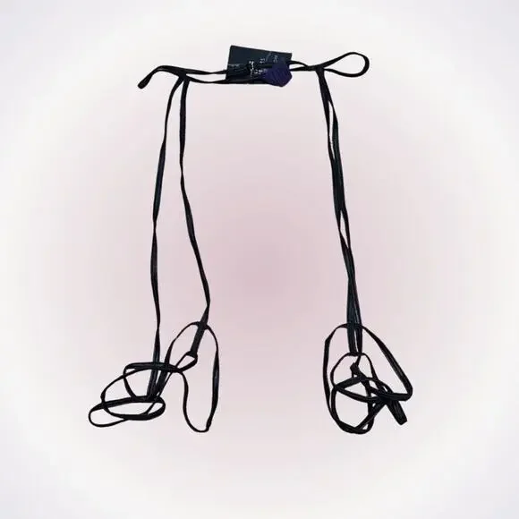 Yandy Black Garter | Sz S - Picture 1 of 5